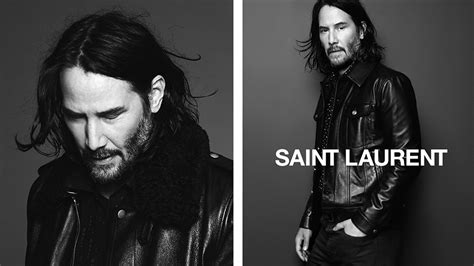 keanu reeves yves saint laurent|who is keanu reeves.